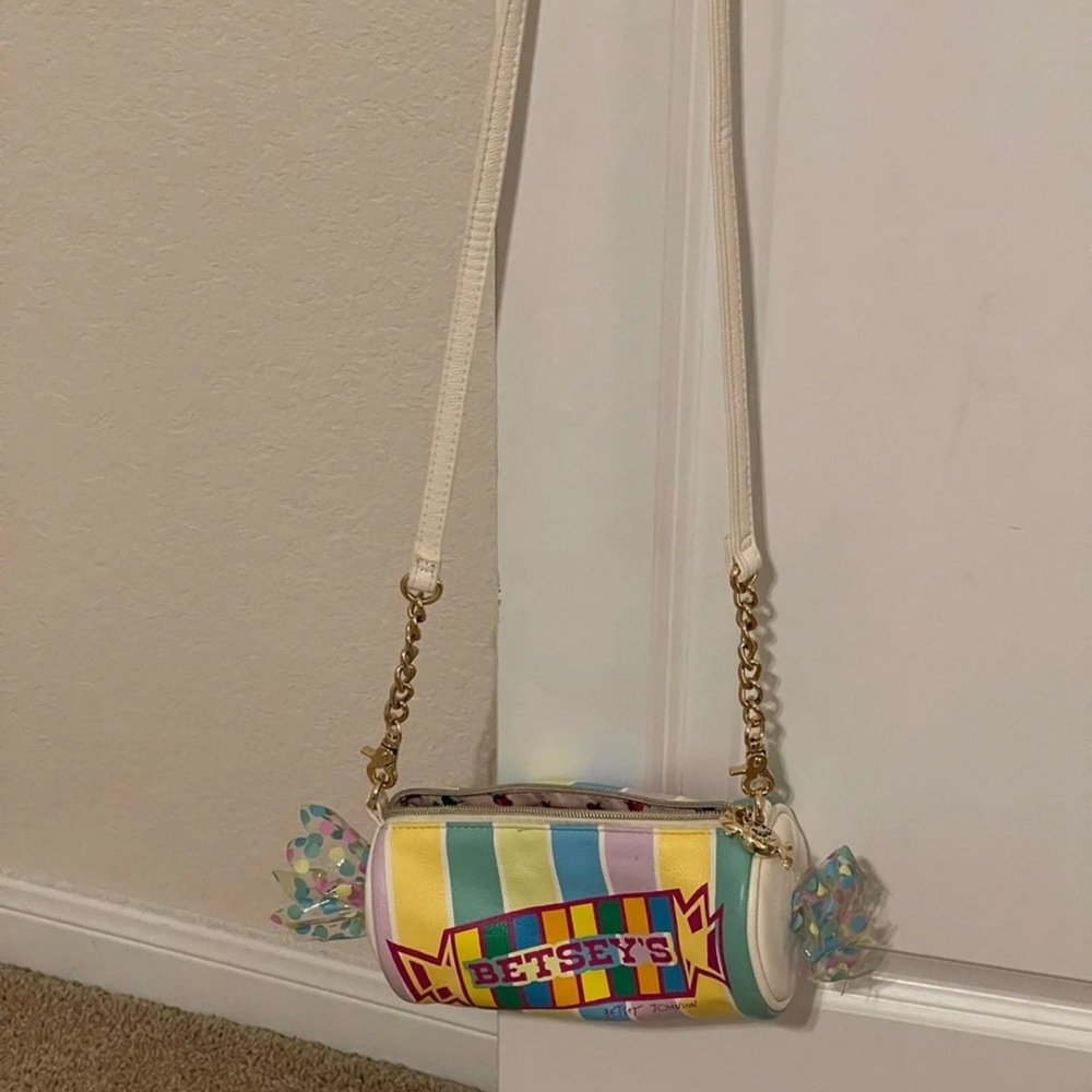 Betsey Johnson Smarties candy purse